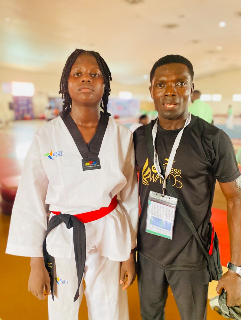 CROSS RIVER CELEBRATES AS DESIRE ILANG BASSEY WINS BEST FAIR PLAYER AWARD AT 5TH FCT UNITY TAEKWONDO CUP